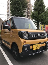 ホントに軽自動車！？車内広々スペーシア！！